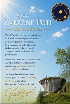 VABILO - SREČANJE 19.9.2026